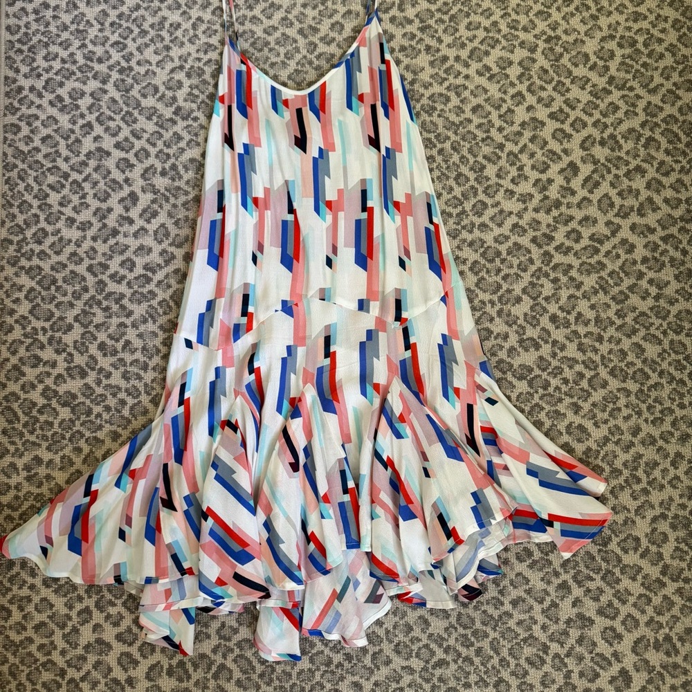 Yumi Kim Colorful Geometric Size Small Patterned Dress